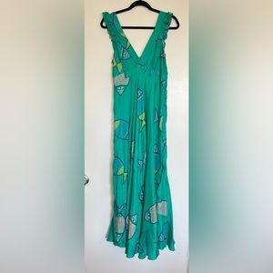 Anthropologie silk dress